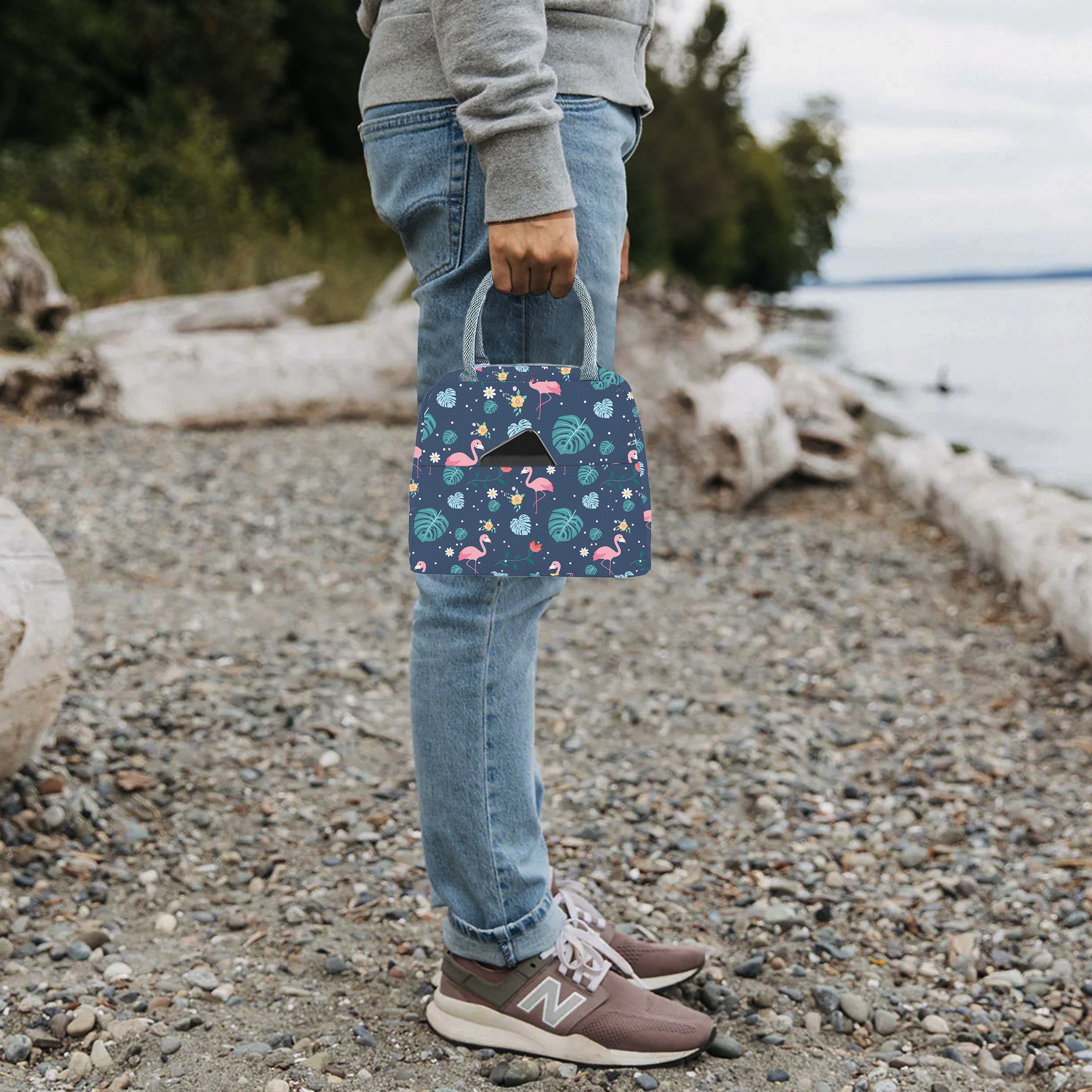 MY FAV Women Waterproof Carry On Tote Tiffin Bag for Travel, Office, Picnic, Camping Outdoor, College & School, Durable and Lightweight Bag