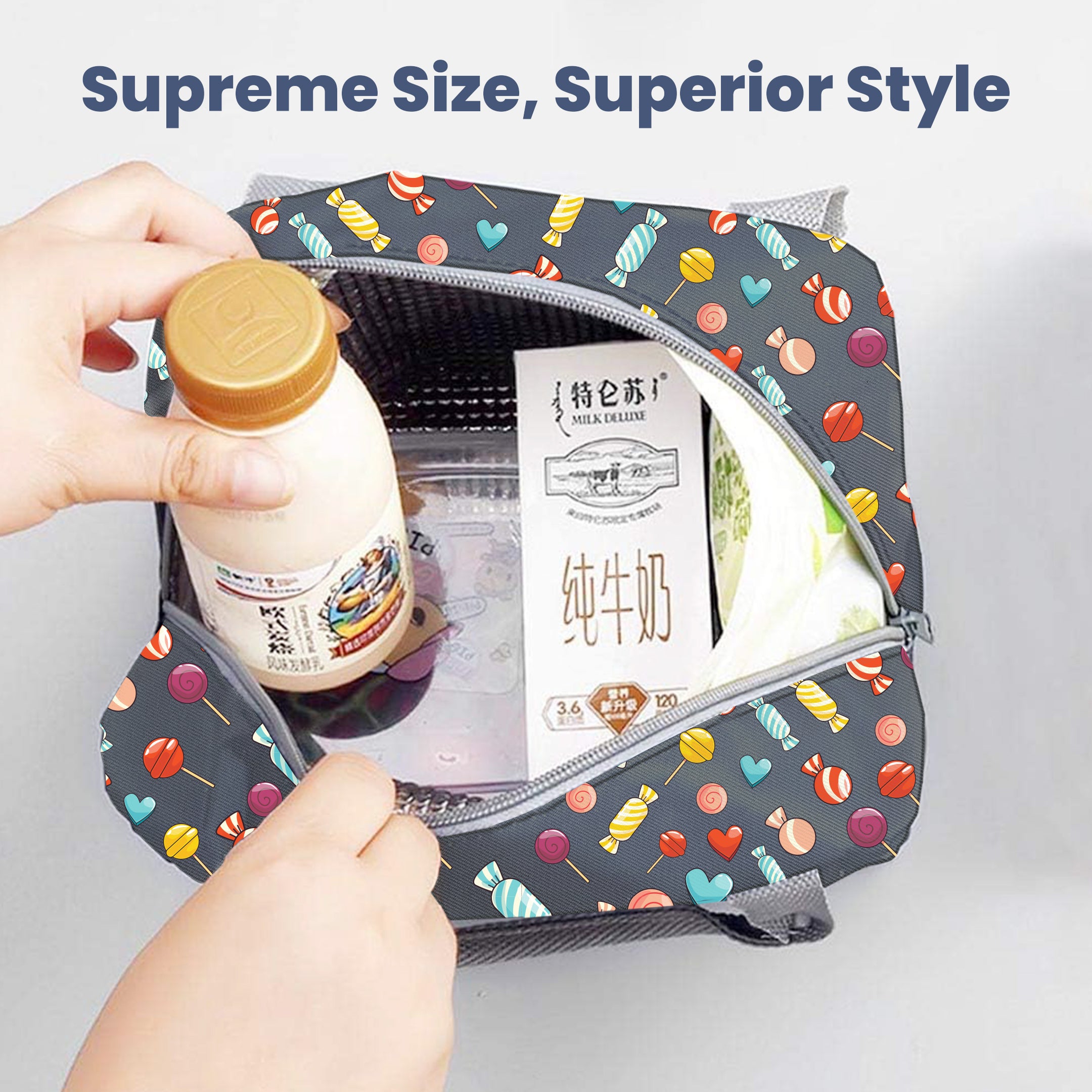 MY FAV Women, Waterproof Carry On Tote Tiffin Bag for Travel, Office, Picnic, Camping Outdoor, College & School, Durable and Lightweight Bag-1