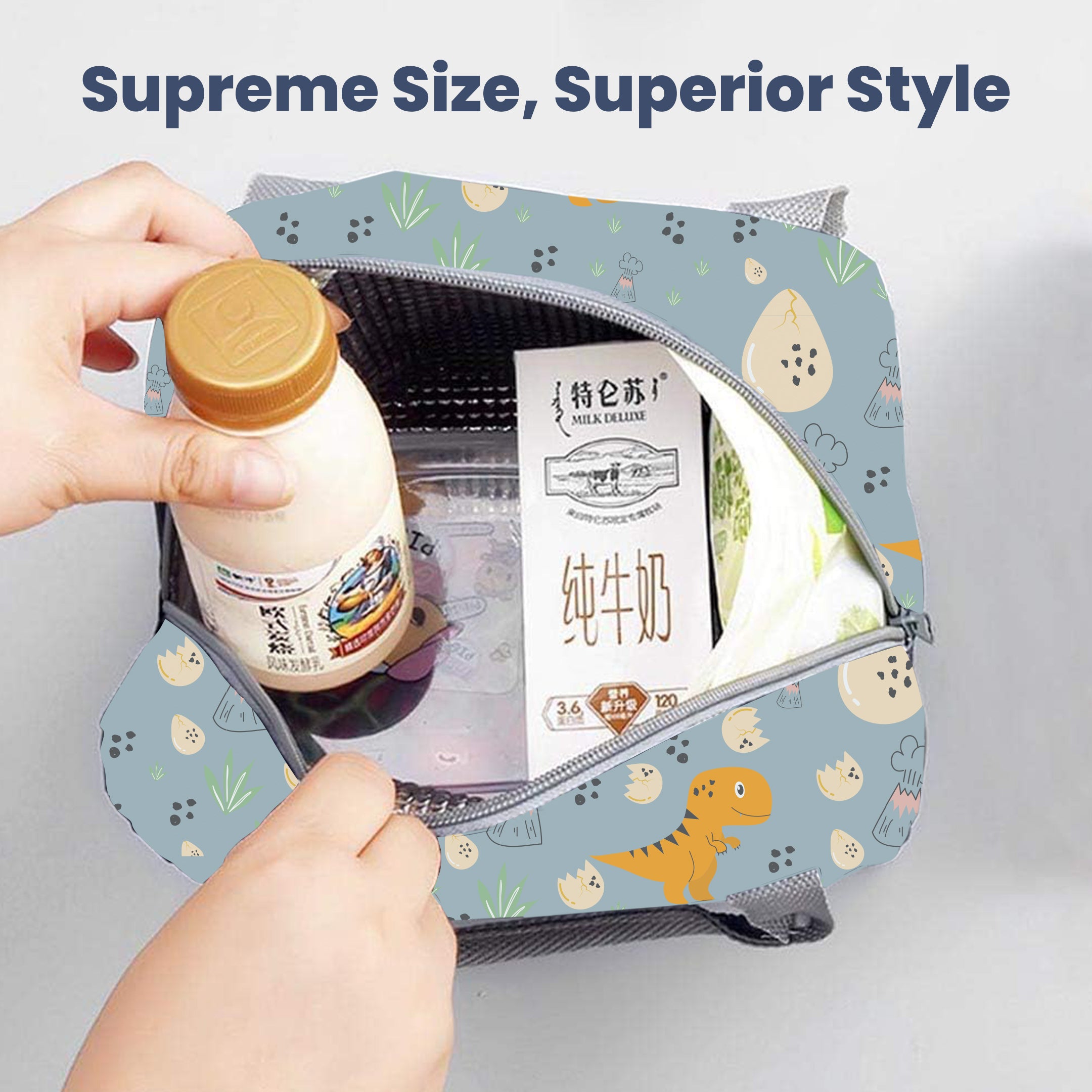 MY FAV Women, Waterproof Carry On Tote Tiffin Bag for Travel, Office, Picnic, Camping Outdoor, College & School, Durable and Lightweight Bag-2