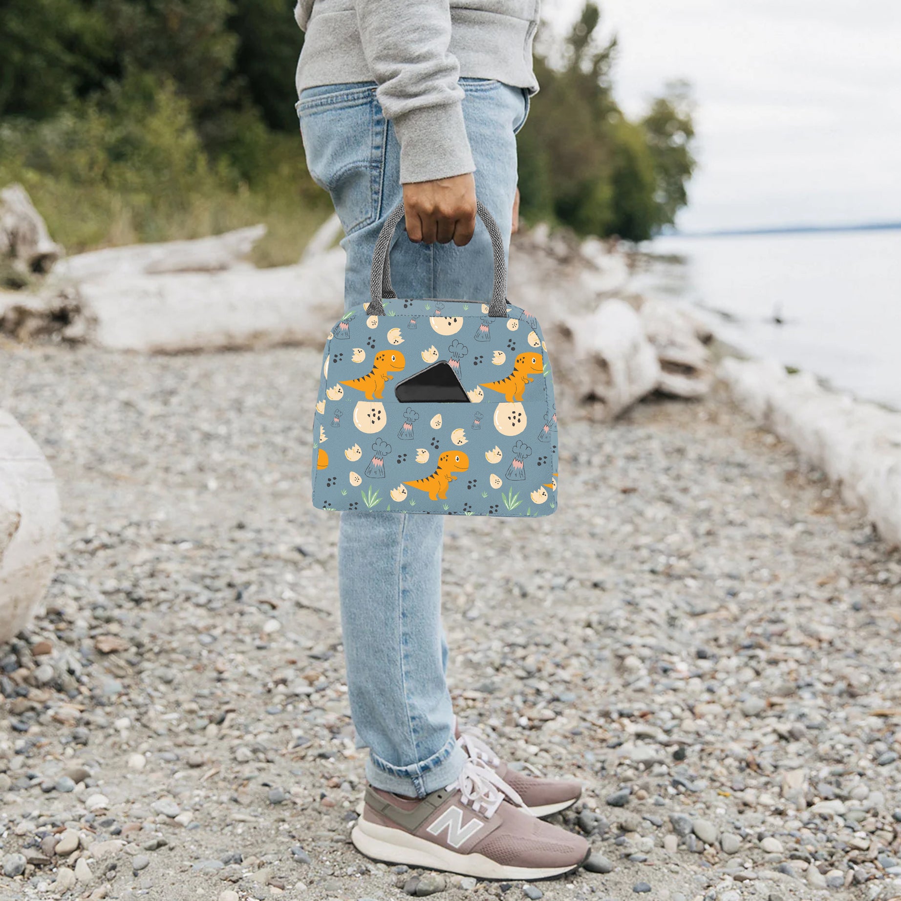 MY FAV Women, Waterproof Carry On Tote Tiffin Bag for Travel, Office, Picnic, Camping Outdoor, College & School, Durable and Lightweight Bag-2