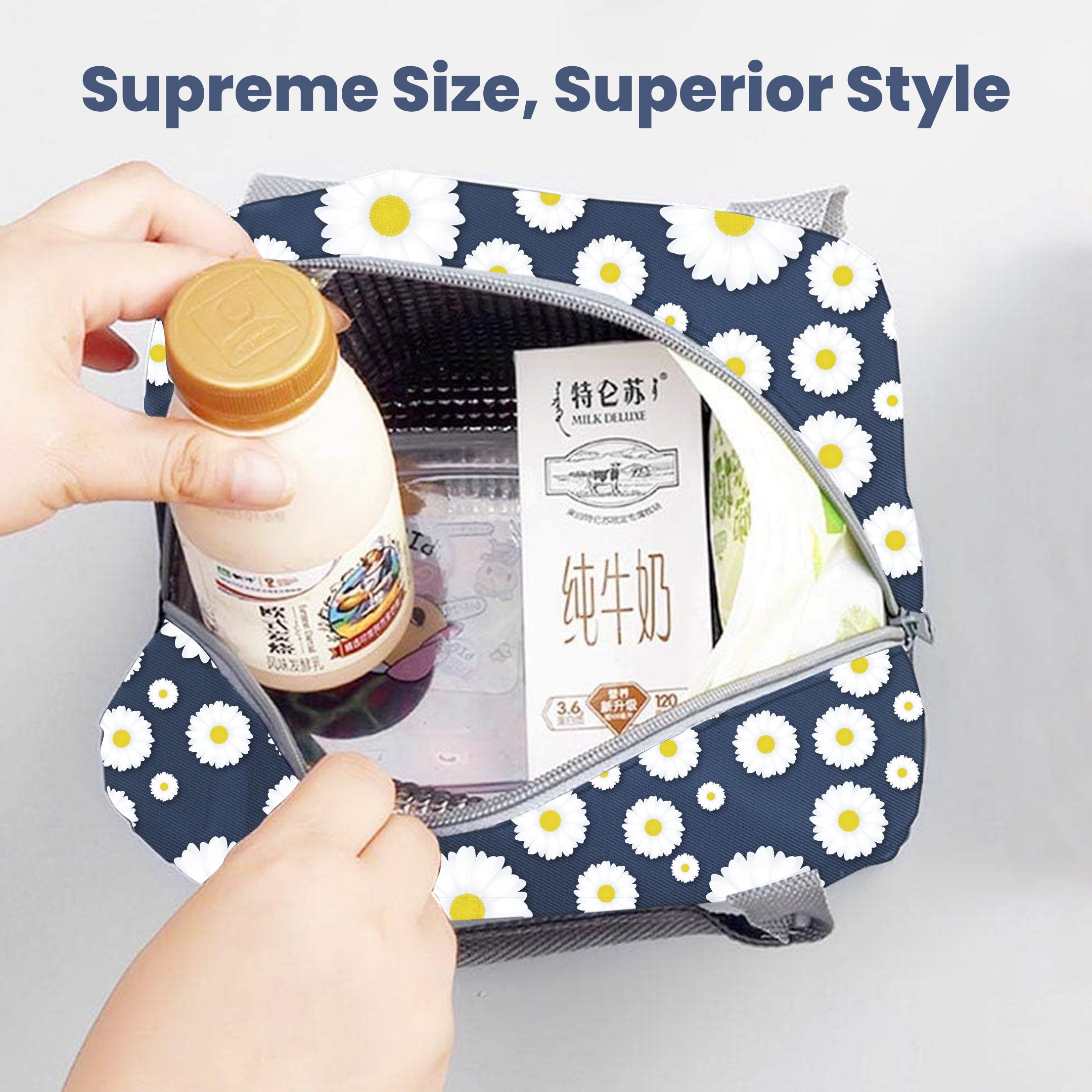 MY FAV Women, Waterproof Carry On Tote Tiffin Bag for Travel, Office, Picnic, Camping Outdoor, College & School, Durable and Lightweight Bag-5