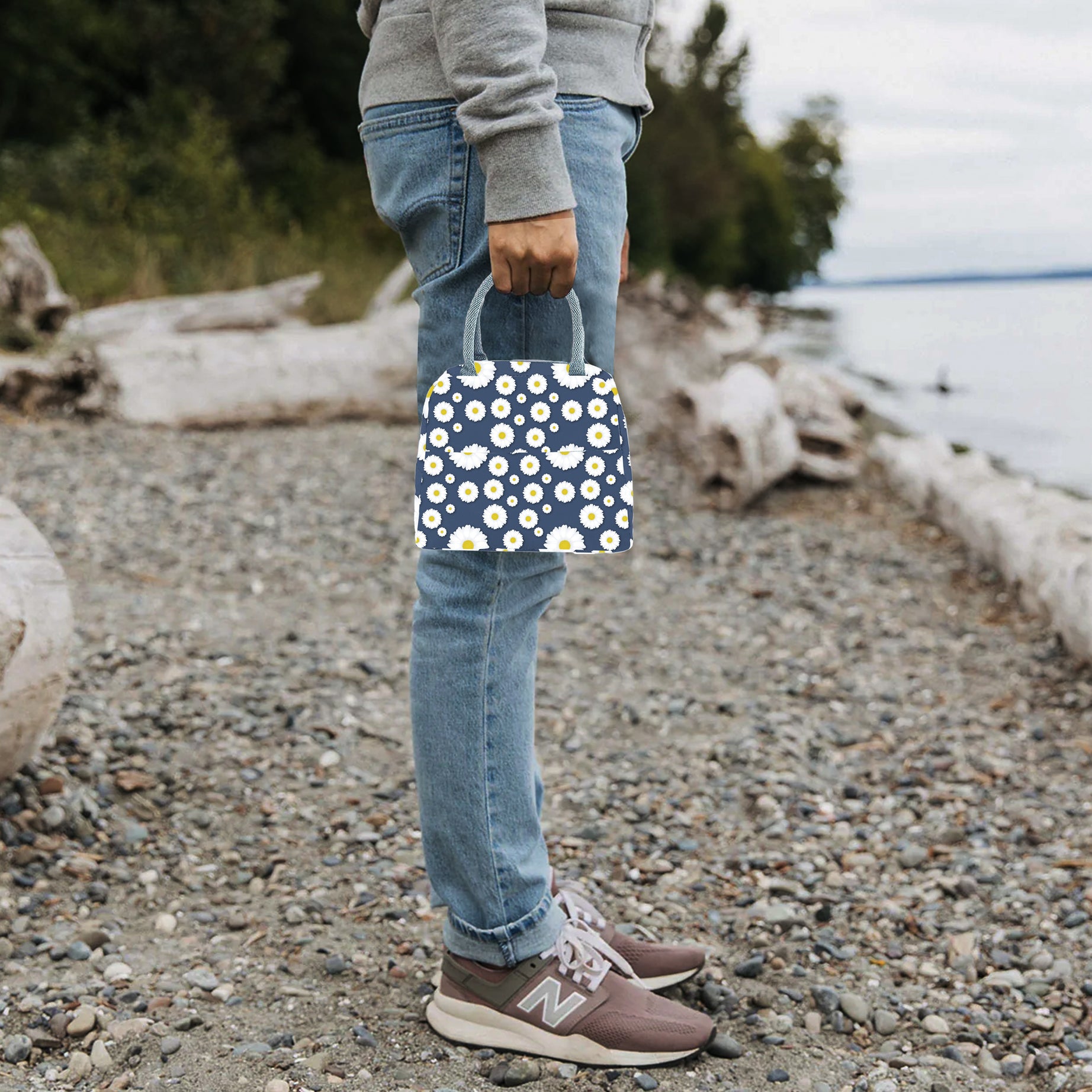 MY FAV Women, Waterproof Carry On Tote Tiffin Bag for Travel, Office, Picnic, Camping Outdoor, College & School, Durable and Lightweight Bag-5