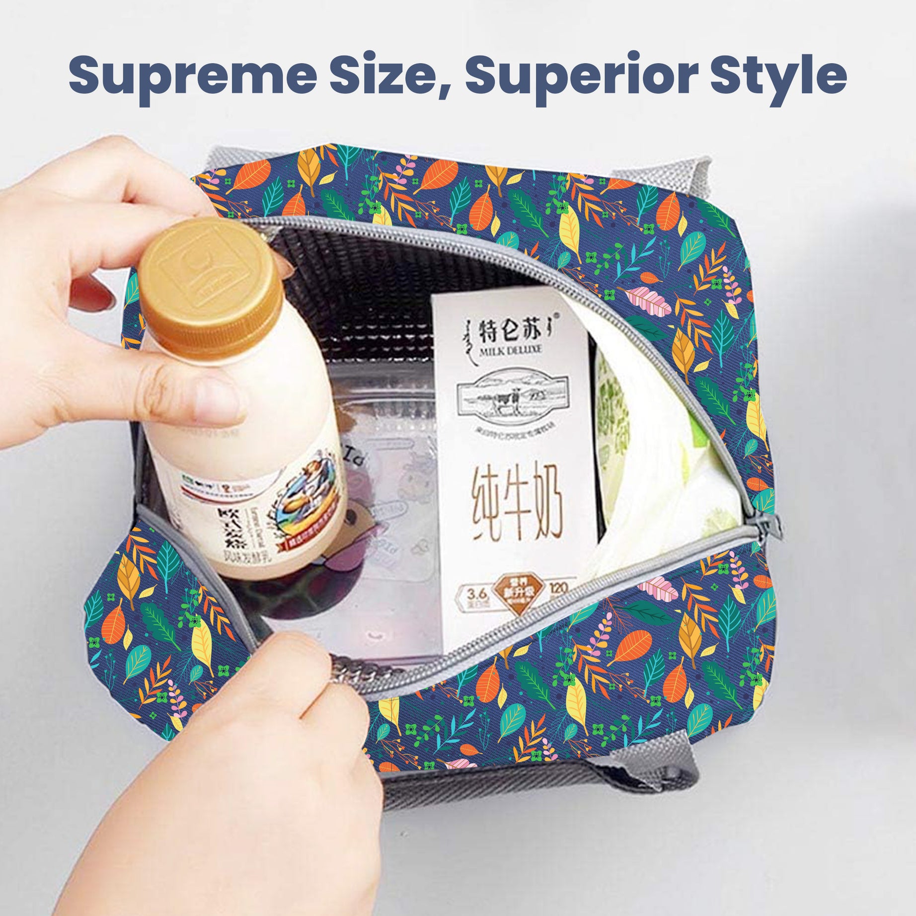 MY FAV Women, Waterproof Carry On Tote Tiffin Bag for Travel, Office, Picnic, Camping Outdoor, College & School, Durable and Lightweight Bag-6