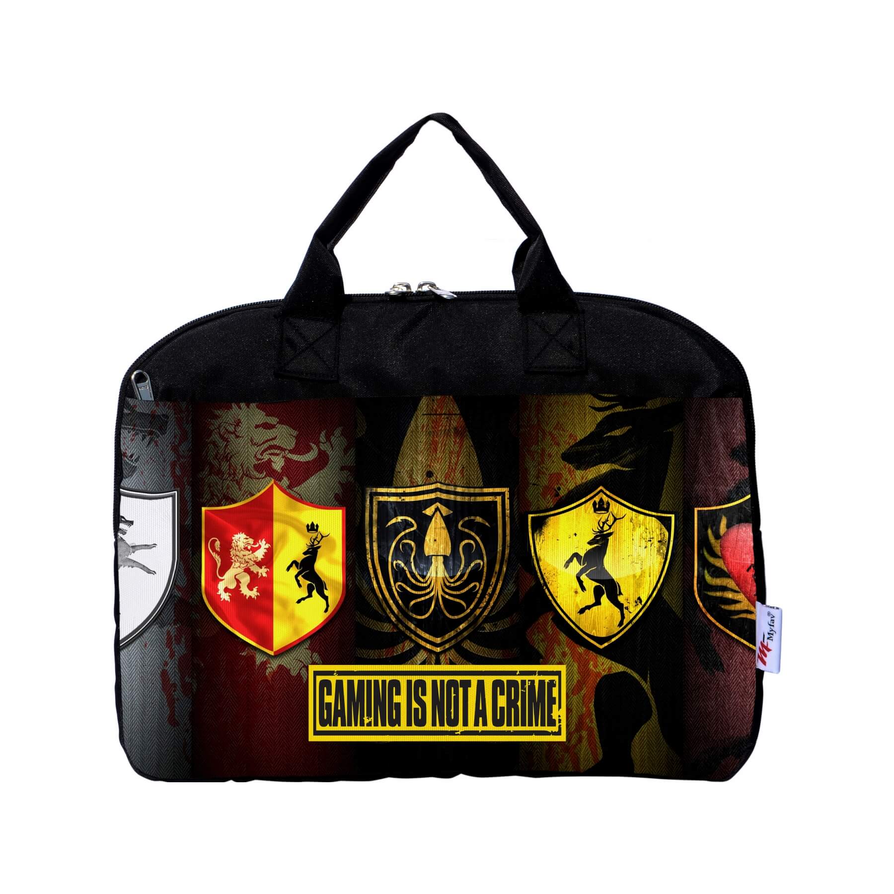 My Fav Gaming  Laptop Bag Briefcase 15.6 Inch for Women and Men