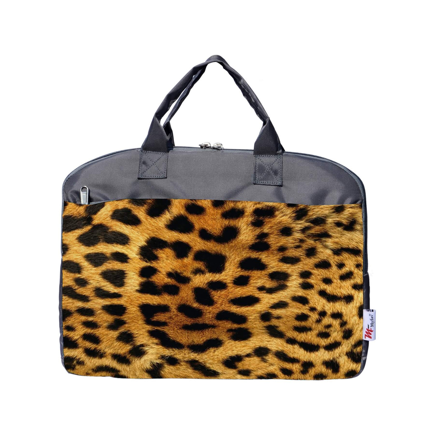 My Fav Tiger Print Office Laptop Bag Briefcase 15.6 Inch for Women and Men