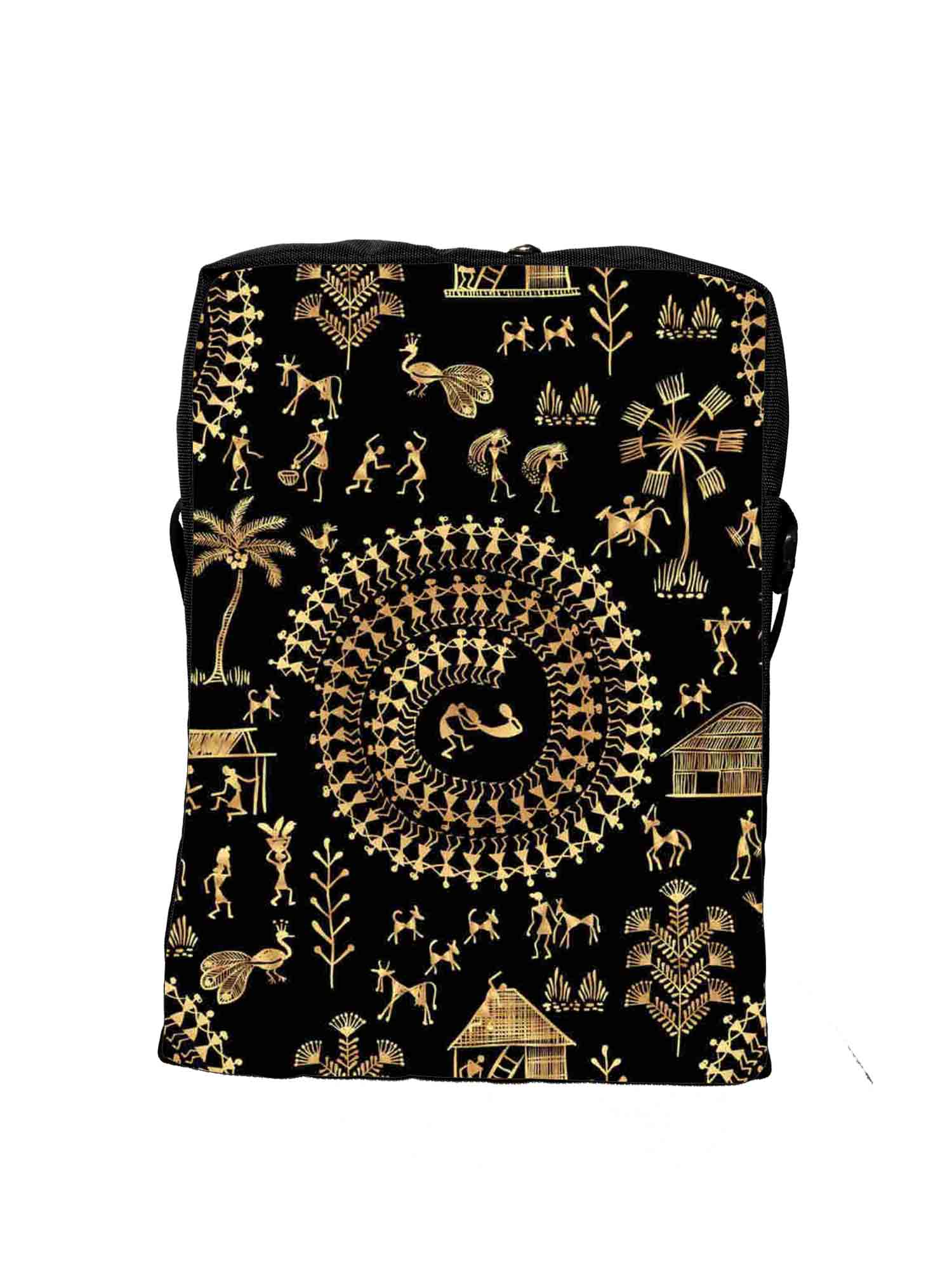 My Fav Traditional Print Messanger Bag  For Men Women Sling Bag For Boys Girls