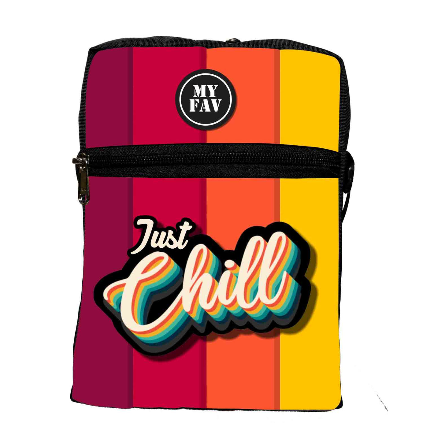 My Fav Just Chill Messanger Bag Sling Bag For Boys Girls