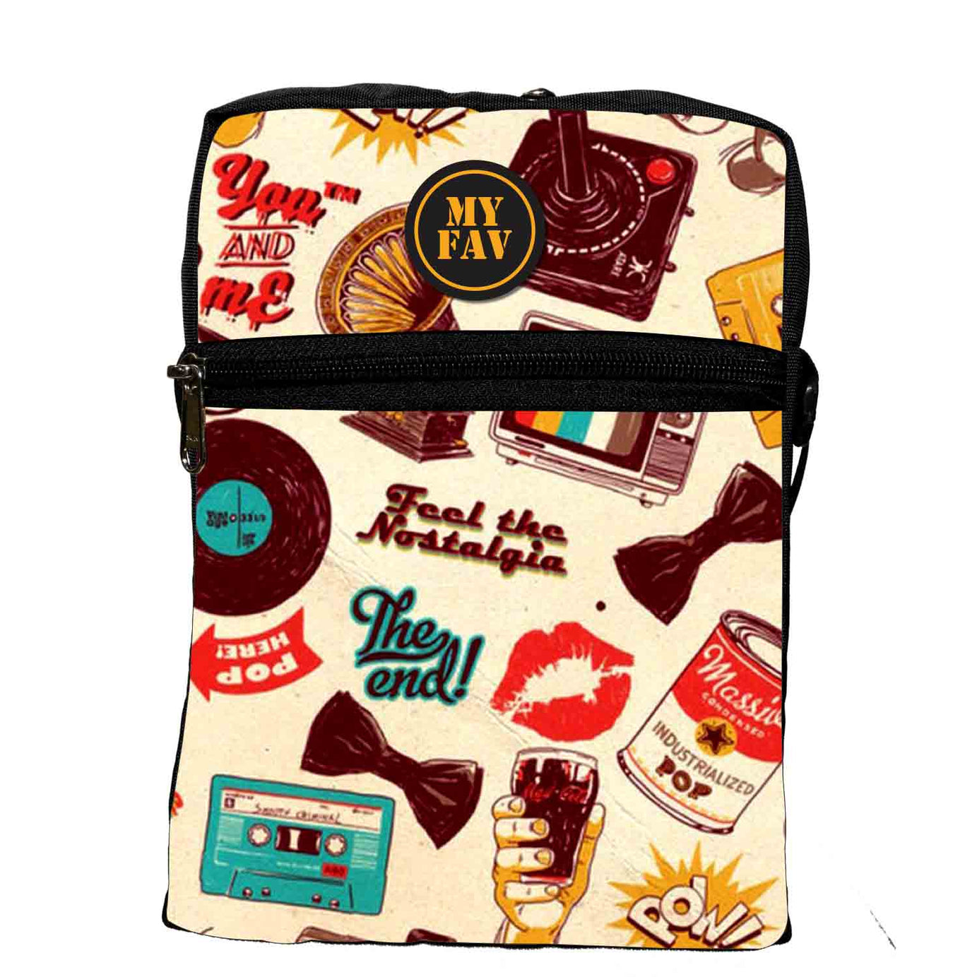 My Fav Old is Gold Messanger Bag Sling Bag For Boys Girls