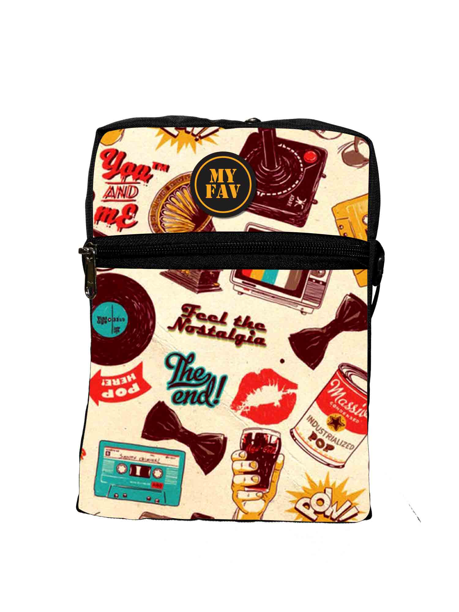 My Fav Old is Gold Messanger Bag Sling Bag For Boys Girls