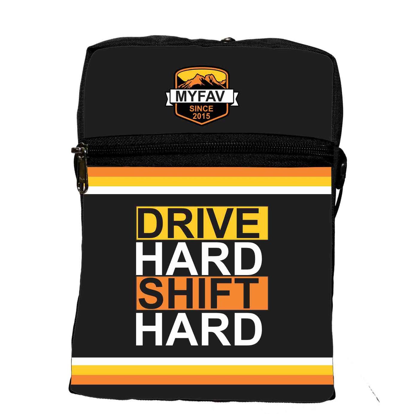 My Fav Drive Hard Shift Hard Messanger Bag Sling Bag For Boys Girls