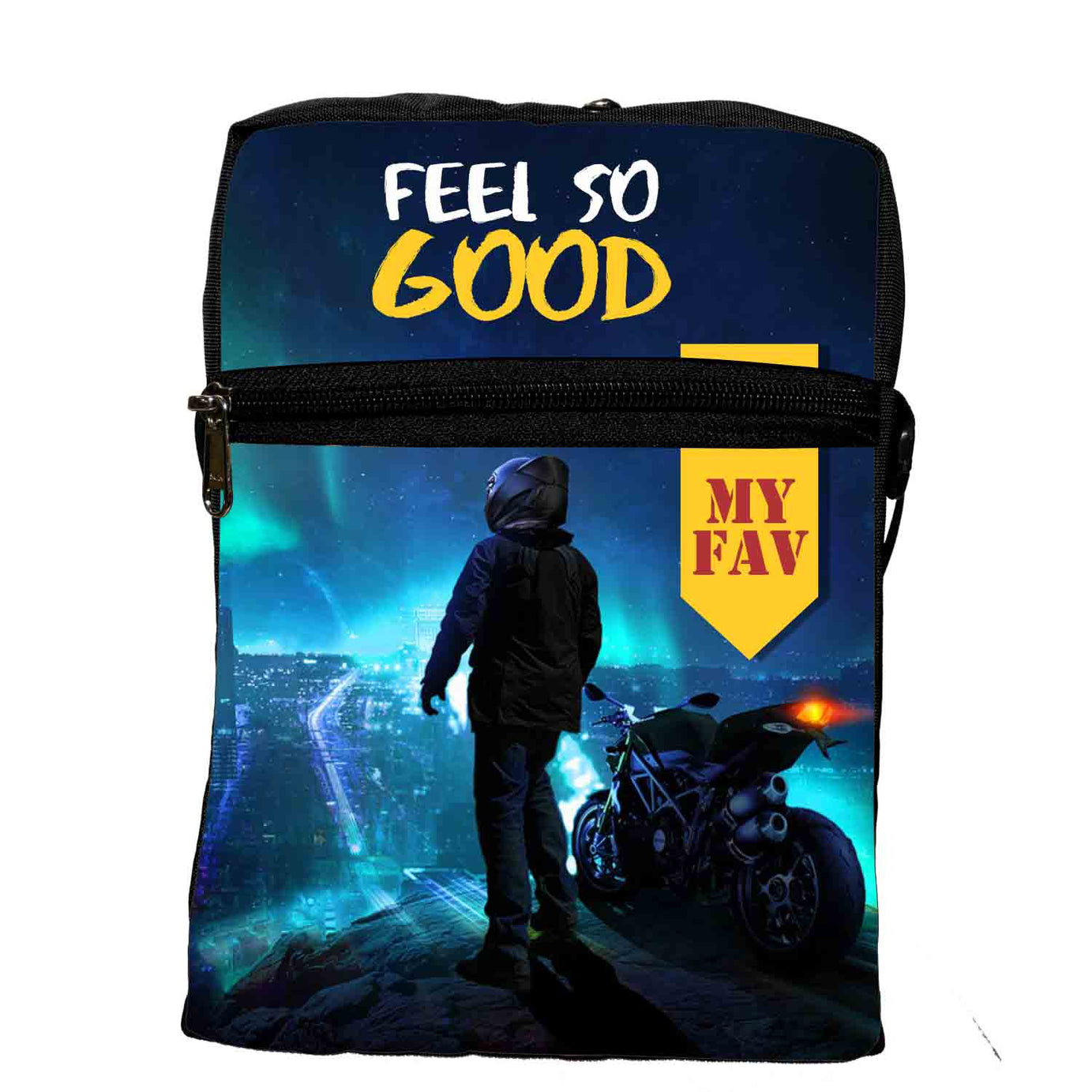 My Fav Personalized/ Customized Print Messanger Bag For Men Women Sling Bag For Boys Girls