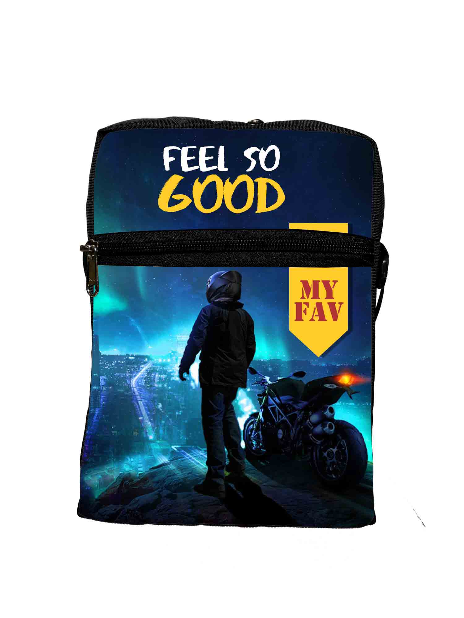 My Fav Personalized/ Customized Print Messanger Bag For Men Women Sling Bag For Boys Girls