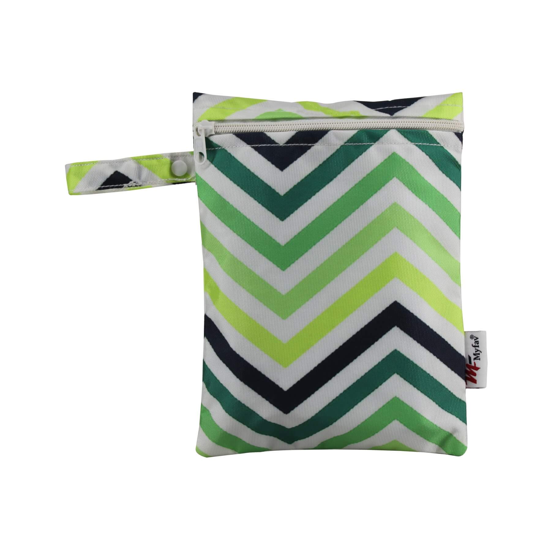 My Fav Ikkat Print Multiutility Wet Dry Pouch/Diaper Bag/Travel Pouch/Travel Kit