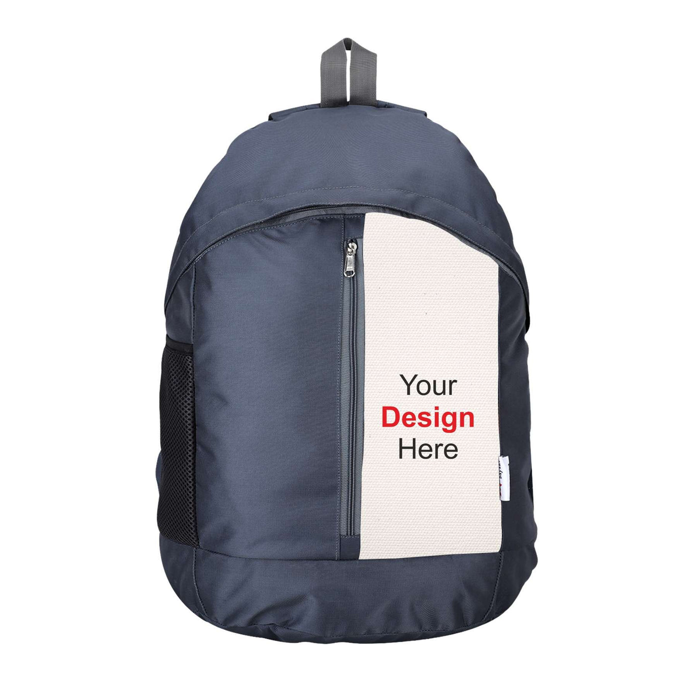 My Fav Personalized/ Customized Print 21 L Grey Colour Laptop Backpack for Men Women / College Bag for Boys Girls / Office Bag
