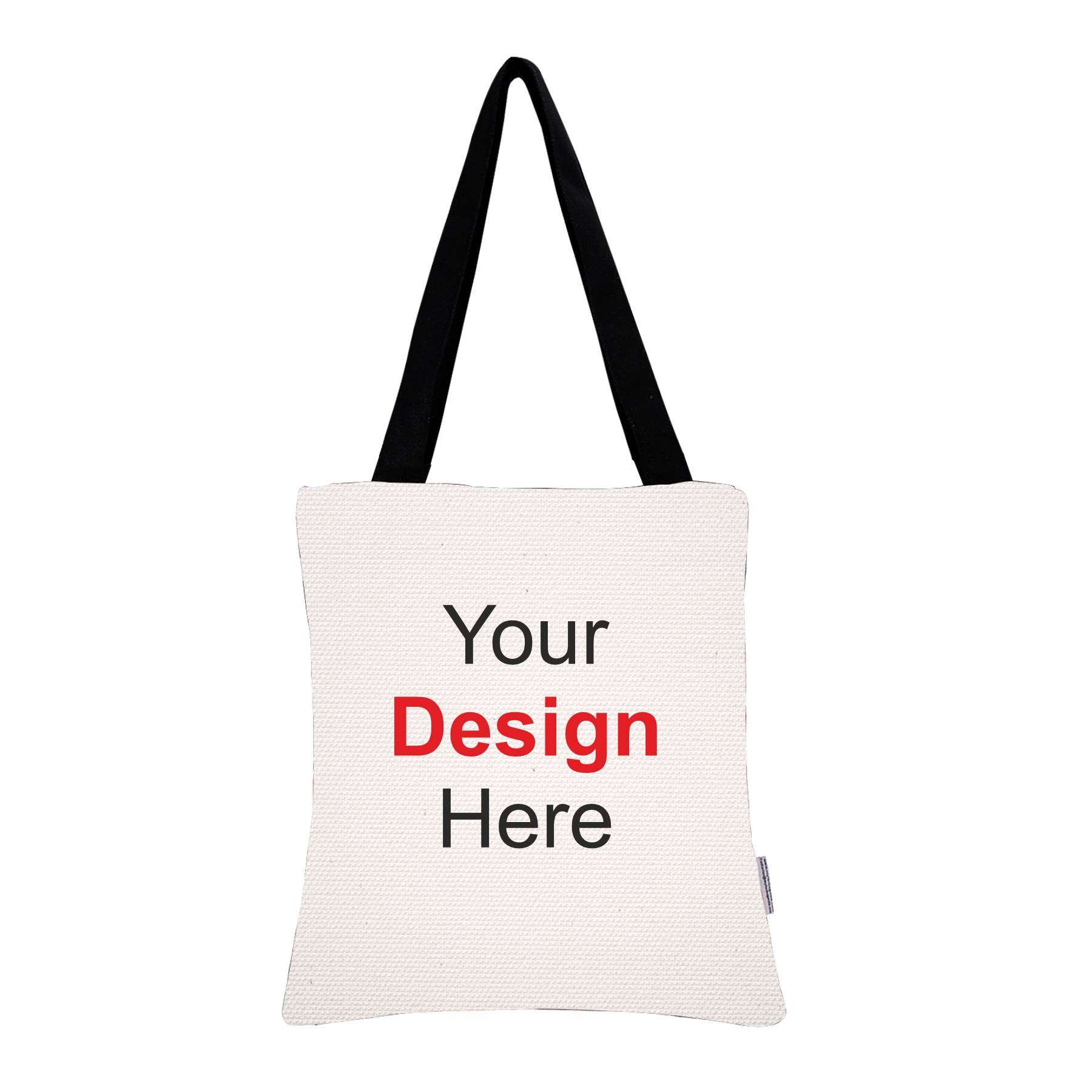 My Fav Personalized/ Customized Print Cotton Canvas Tote Bag