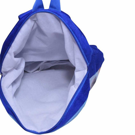 MY FAV Baby Boy's and Baby Girl's Turtle Digital Print Play School Bag (Blue)