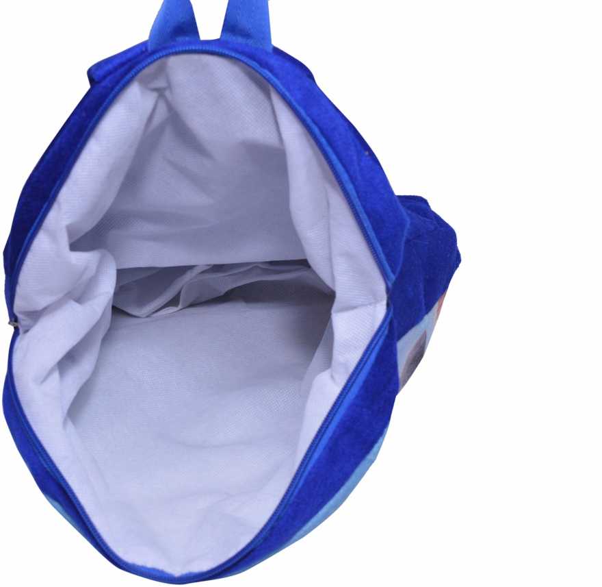 MY FAV Baby Boy's and Baby Girl's Turtle Digital Print Play School Bag (Blue)